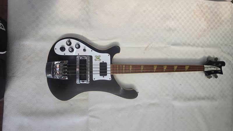 1981 Rickenbacker 4001 Left-Handed Jetglo Vintage USA Bass