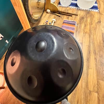 Zen Pan (Soundtopia) Handpan 9-Note Aeolian Mode Handpan 2019 - Natural Steel image 2