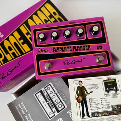 Ibanez Airplane AF-2 Flanger Paul Gilbert Signature - Pink image 5
