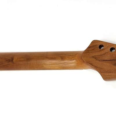 Brio LEFT HANDED or REVERSE HEADSTOCK** Nitro Satin Roasted Maple S-Style Neck image 4