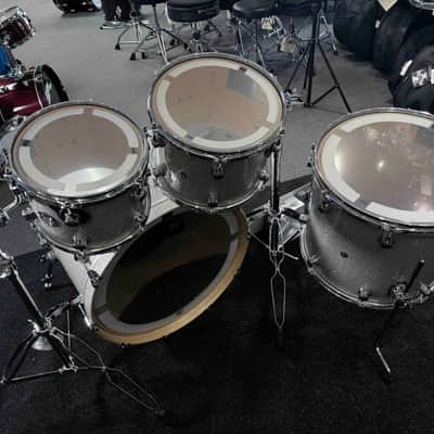 ~LIMITED EDITION~ DW Performance Series 4-Piece 10/12/16/22 Drum Kit Set in Broken Glass FinishPly *IN STOCK* image 7