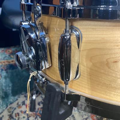 Slingerland - 1980s 5.5x14" Radio King (Reissue) 3-Ply Maple 10-Lug Snare Drum image 12