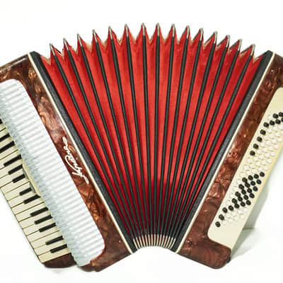 Ukraine Lightweight Piano Accordion for Beginners Kids, New Straps 2297, Folk Musical Instrument, Very Beautiful Sound! image 2