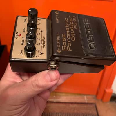 Boss PQ-3B Bass Parametric EQ (1991 - 1995) - "brown + gold" bass series 90´s image 4