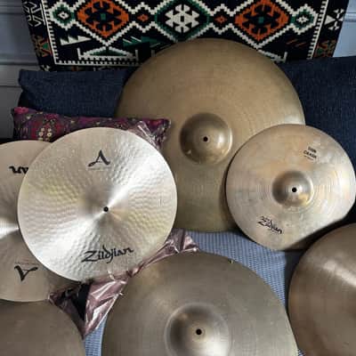 Zildjian A 14,16,18,18cr,22 ride 16” concert hh image 5