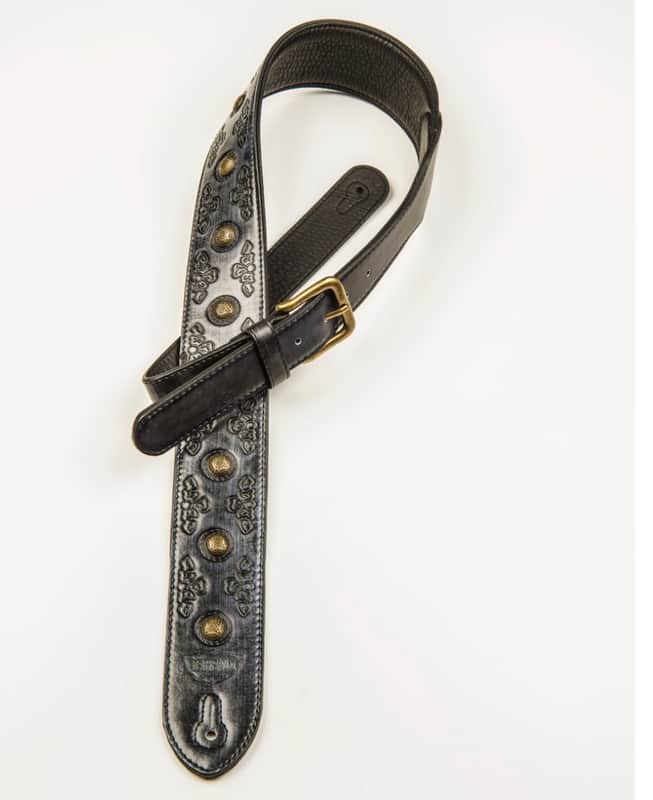 Tetherax CSH Shanghai Cinch Stamped Padded SODOLEATHER Strap (with Cinch Buckle) - Pattern image 1