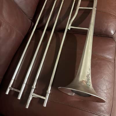 York Bb Trombone (Model 83) (1912)(Professional) (Grand Rapids) SN 30317 (JW York) image 3