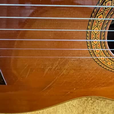 1986 Takamine C132S Classical Series Nylon String Acoustic Guitar Natural Gloss image 4