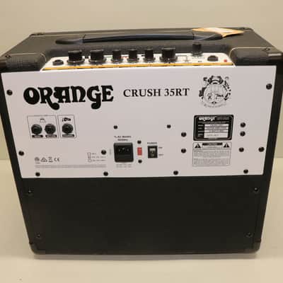 2021 Orange Crush 35RT Black Guitar Amplifier Combo Amp 35 Watts RMS image 4