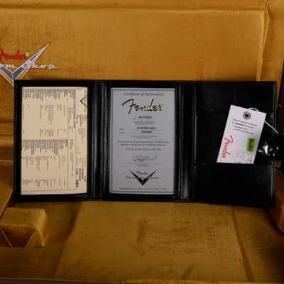 Fender Custom Shop 1957 Stratocaster NOS Santa Monica Sparkle Truetone Color Set With Case image 17