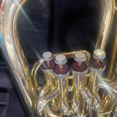 Euphonium Baritone F. Schmidt 4 Valve 2015 - Gold Brass image 8