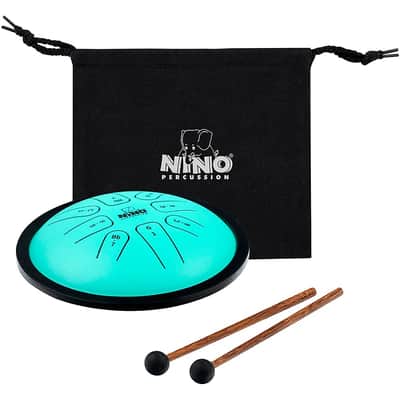 Nino Small Steel Tongue Drum, G Minor Regular  Mint Green image 4