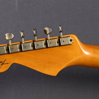 Fender Custom Shop Stratocaster 1955 Journeyman Relic HSS Lime Green 2024 - Lime Green image 14