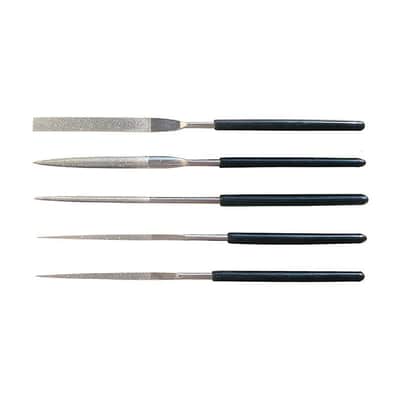 Hosco Diamond Coated Needle Files Set of 5