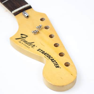 1979 Vintage Fender Stratocaster Maple Rosewood Fretboard NECK ~CLEAN~  1970s USA  Strat image 11