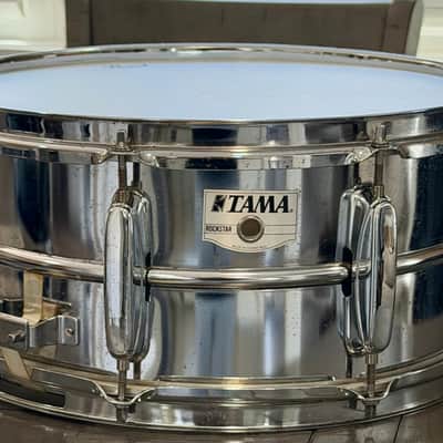 Tama Rockstar 6.5x14 snare drum 90s - chrome image 1