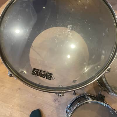 Ludwig 70s Vistalite Toms - 12” Rack, 13” Rack, 16” Floor 1970s - Black image 7