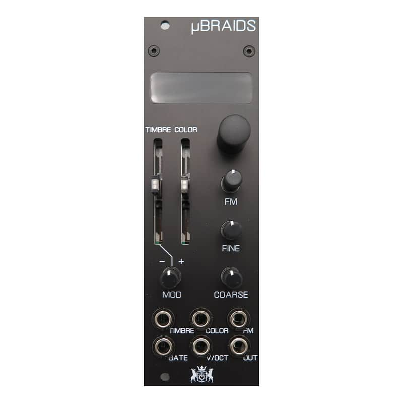 Michigan Synth Works uBraids II Eurorack Digital Oscillator Module (Black) image 1