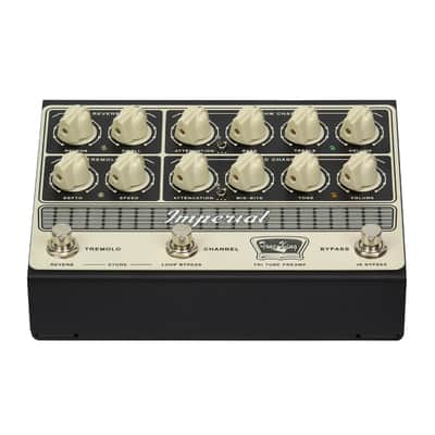 Tone King Imperial Preamp Tri-Tube Preamp Pedal w/3x 12AX7 Tubes - Open Box image 5