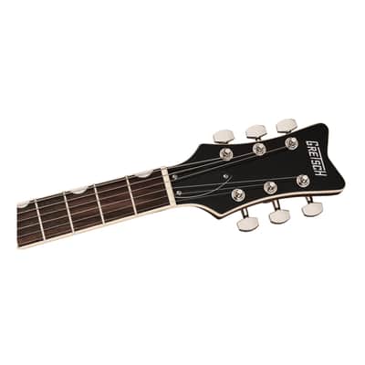 Gretsch Electromatic Jet Guitar with Chambered Mahogany Body and Rosewood Fingerboard (Vintage White) image 5