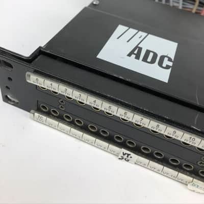 ADC 96 Bantam TT patchbay connected to ADC UP-96NMKII PPC RACKMOUNT PATCHBAY 4 image 2