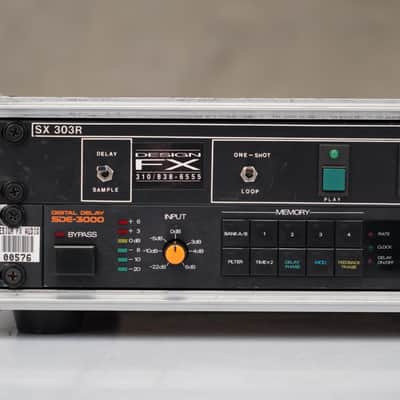 Roland SDE-3000 Digital Delay & AES SX303R Sample Trigger w/ Case #59086 image 4