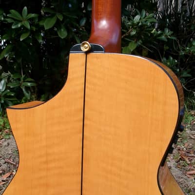 2010 Hand Made K Yairi 75th Anniv. II KAGERO Limited Edition Electric Acoustic Guitar + Hard Case image 8