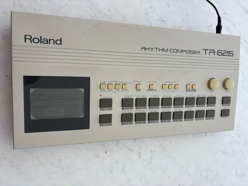 Roland TR-626 Rhythm Composer 1980s - White image 1