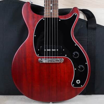 Gibson Les Paul Junior Tribute DC 2019 Worn Cherry w/ Bag image 1