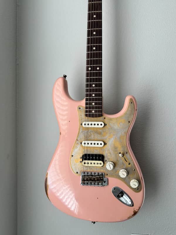 Fender Custom Shop Limited Edition Tyler Bryant “Pinky” Stratocaster Relic image 1