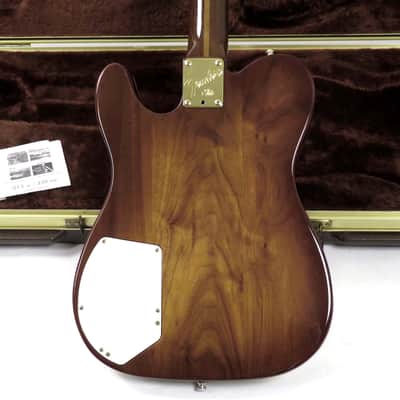 1983 Fender Telecaster Walnut Elite - Rare Model with Beautiful Wood Grain - Original Case and Fender Price List image 5