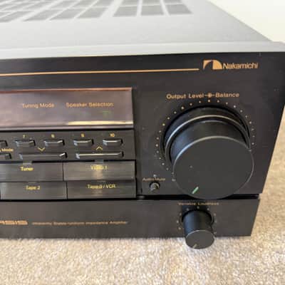 Nakamichi TA-4E Stereo Receiver – Nelson Pass Stasis Design, 100W Excellent image 6