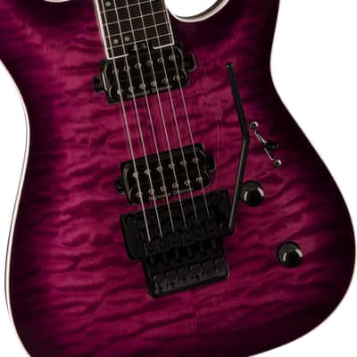 Jackson PRO PLUS SRS DINKY DKAQ - TRANS PURPLE BURST image 1