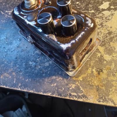 Dongeomac Boutique Tubescreamer in Distressed Blue Orange Mix (Oxblood?) image 4