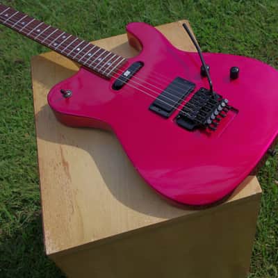 Barrington ESP BRG 872 1988 Hot Pink.  RARE & Collectible.  Barrington, IL. USA MIJ image 11