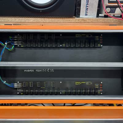 Monorocket 12U 84HP 336HP Total Orange Eurorack Synth Case for Modular Synth image 14