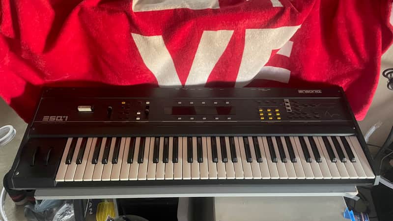 Ensoniq ESQ-1 Wave Synthesizer 1986 - Black image 1