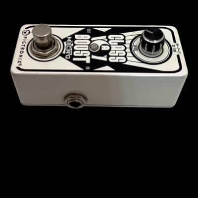 Pigtronix Class A Boost Micro 2018 - White / Black X7543 image 2