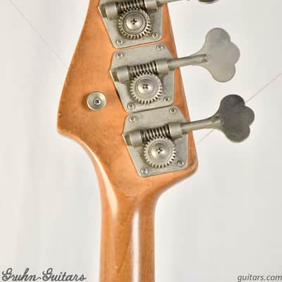 Fender Jazz Bass 1965 - Burgundy Mist image 8