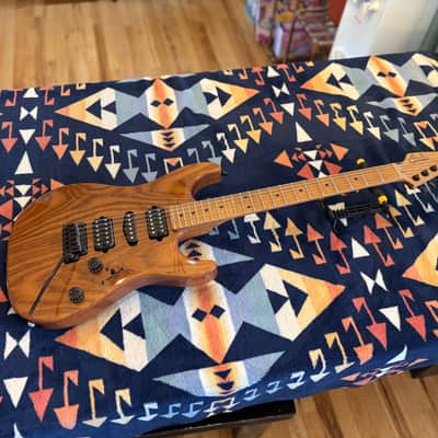 Suhr Custom Standard S Roasted Swamp Ash Reverse Headstock Roasted Maple Neck image 3
