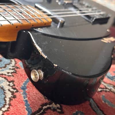 Fender Custom Shop '50 LTD Heavy Relic Double Esquire 2024 Black image 8