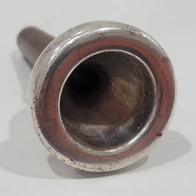 Boosey & Hawkes GBH Trombone Mouthpiece- Vintage - Silver image 2