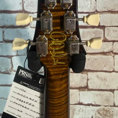 PRS McCarty 594 Wood Library Quilted 10 Top Stained Neck EB FB - Signed by Paul himself - One of a kind image 11