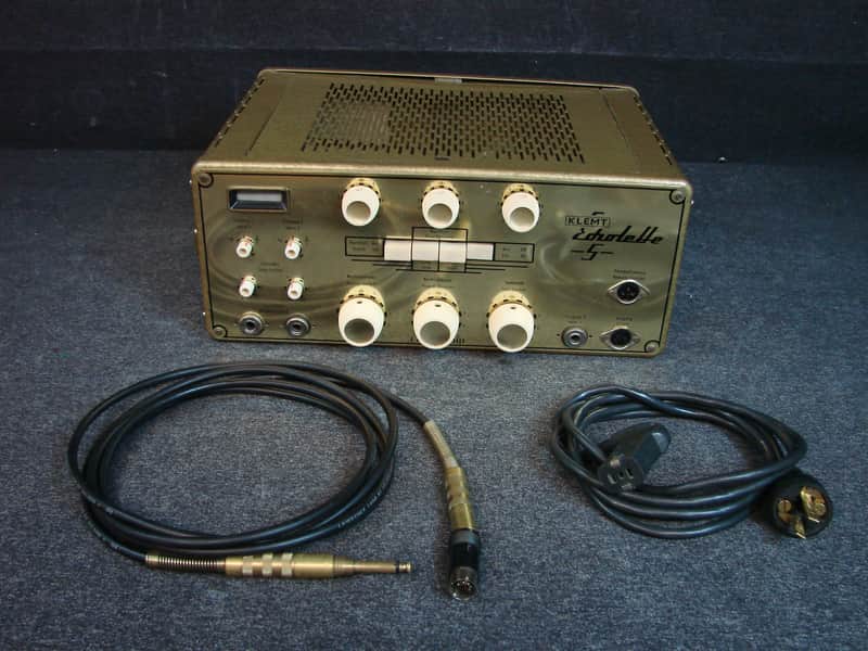 Vintage Klemt Echolette NG51A Tape Delay Unit W/Cable | Reverb