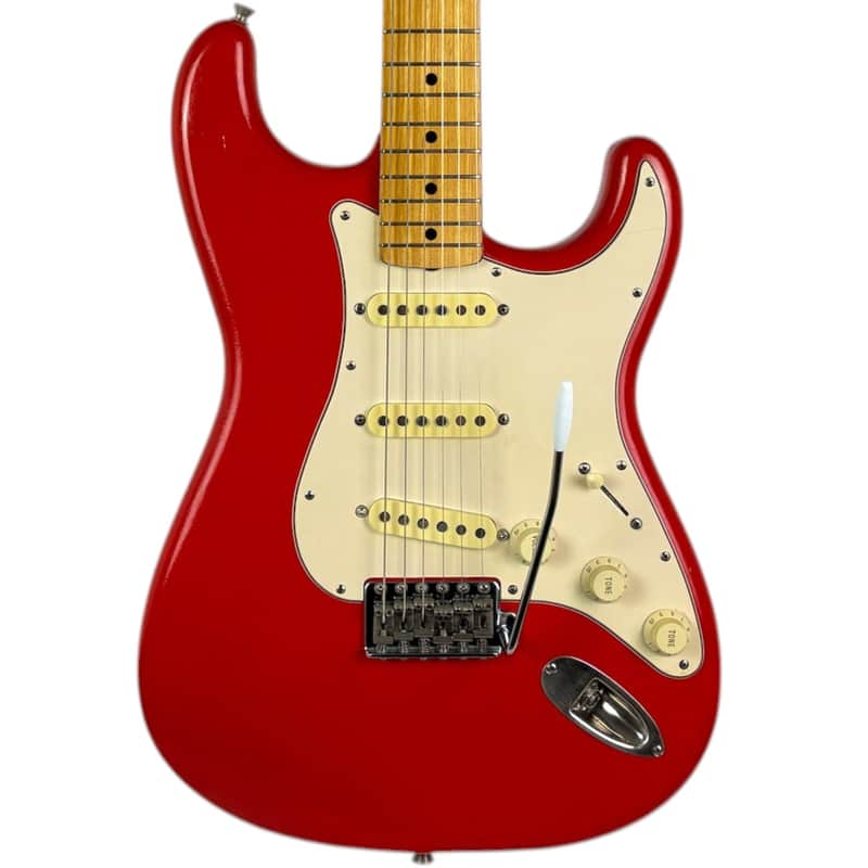 Fender Japan Stratocaster 1993-1994 - Red Repaint - Vintage image 1