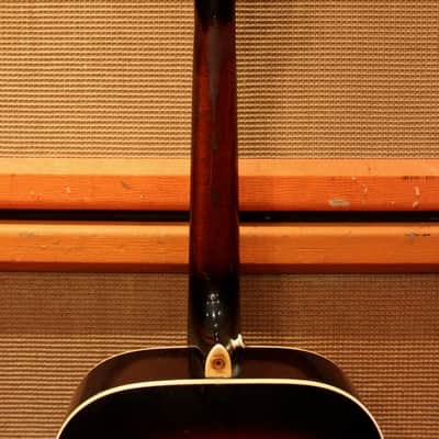 Vintage 1967 Levin (Martin) LN26 Goliath Made in Sweden Sunburst Acoustic Guitar image 19