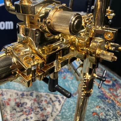 DW - 9000 Series 24k Gold-Plated Drum Rack System. Excellent! image 17