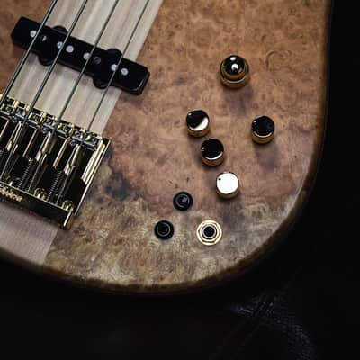 Fodera Imperial Elite Golden Amboyna Burl 2024 (9.4 lbs) image 7