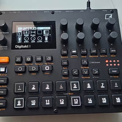 Elektron Digitakt II 2025 - Present - Black image 2