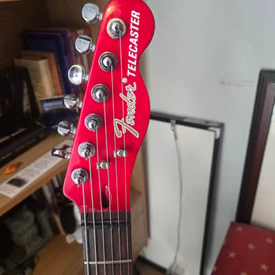 Fender Jim Adkins JA-90-Telecaster Thinline - Red Upgrades image 3
